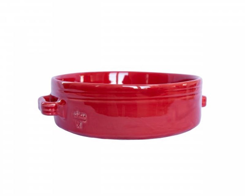 TOSCANA - GRATÄNFORM RUND MED RÄNDER 24 CM