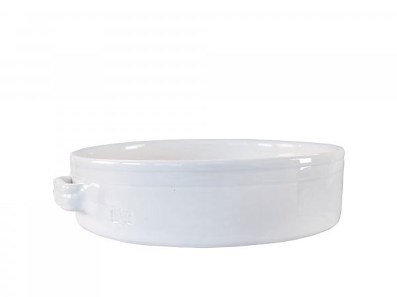 TOSCANA - GRATÄNFORM RUND MED RÄNDER 24 CM