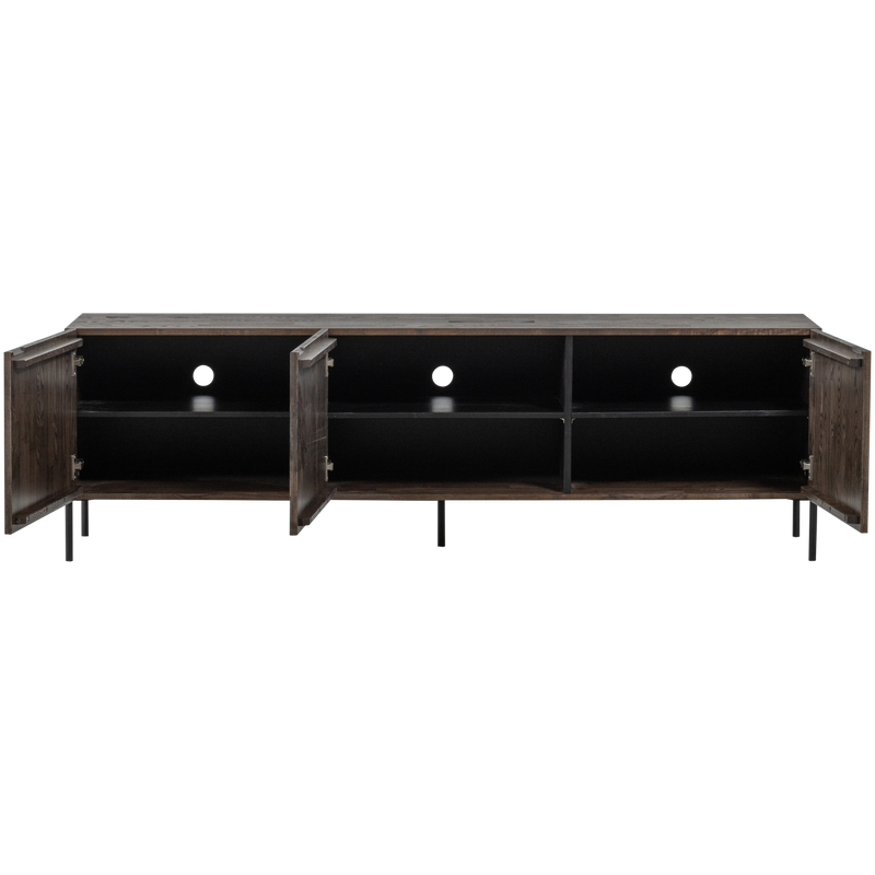 WOOOD Bono TV-bänk i ask brun