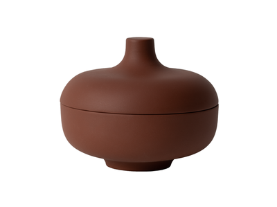 Design House Stockholm Sand Secret Medium, Röd Skål med Lock