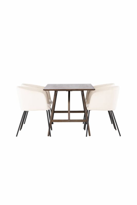 Venture Home Matgrupp Kaseindon med Stolarna Berit