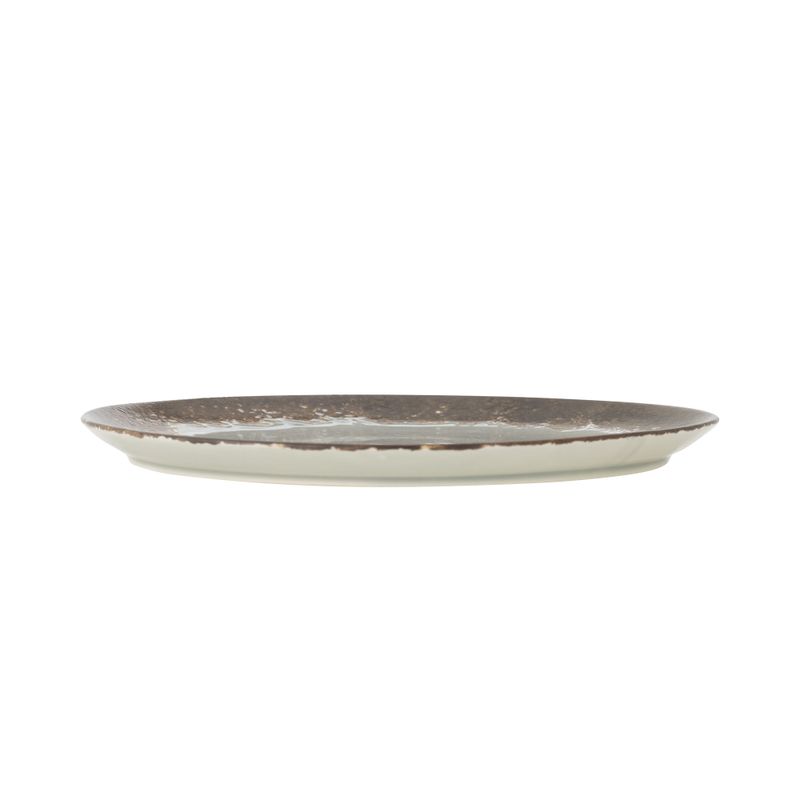 Bloomingville Paula Tallrik, Brun, Stengods - 8-pack