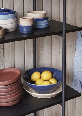 Hübsch Norm Hylla Large Svart 100x39xh150cm