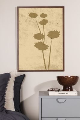 Venture Home Flower art Poster Beige