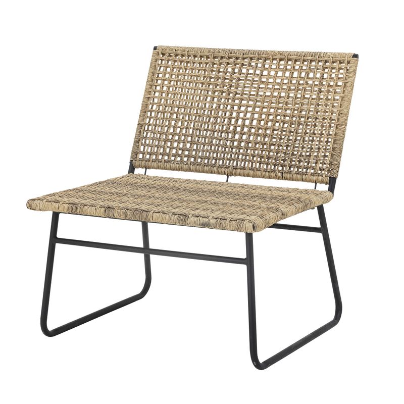 Bloomingville Vallone Loungestol, Natur, Polyrattan