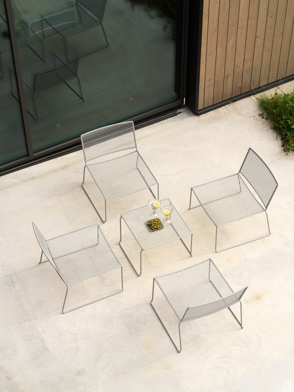 Brafab Haru Lounge Soffbord 54x54 cm Slate Grey