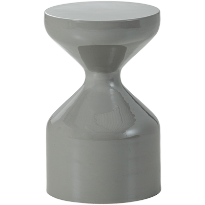 WOOOD FLOYD Sidobord Metall Ljusgrå