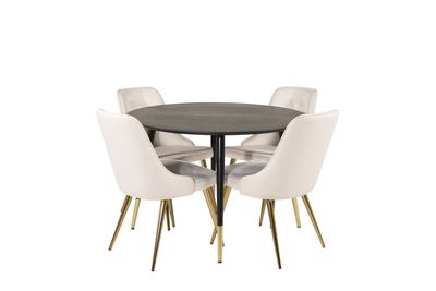 Venture Home Matgrupp Dipp med stolarna Velvet Deluxe