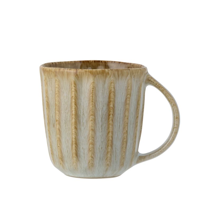 Creative Collection Fleur Mugg, Natur, Stengods - 6-pack
