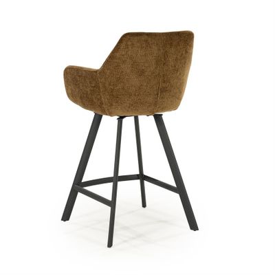 By Boo Barstol Bliss med armstöd - Senapsgul