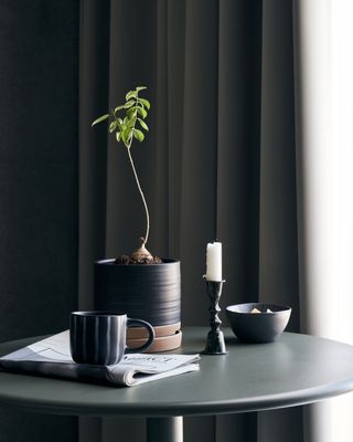 House Doctor Astu Blomkruka Svart/Natur