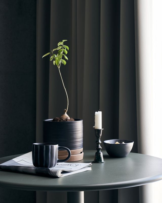 House Doctor Astu Blomkruka Svart/Natur