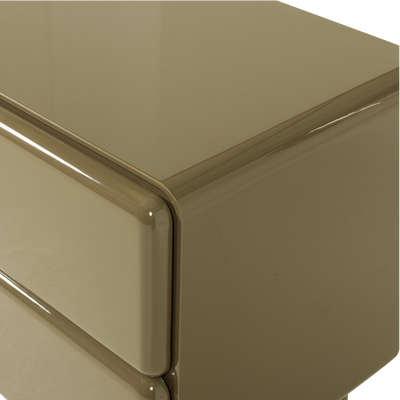 WOOOD Lustra Byrå/Nattduksbord Grön Högblank