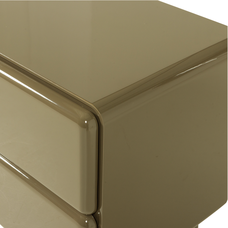 WOOOD Lustra Byrå/Nattduksbord Grön Högblank