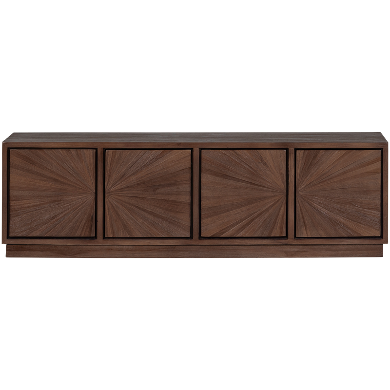 WOOOD SUN TV-bänk i Återvunnet Teak Brun