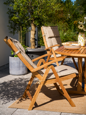 Brafab Veronica positionsstol natur teak