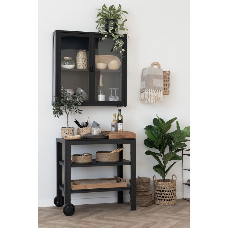 House Nordic Brisbane Hängande Vitrinskåp 80x18x80 cm