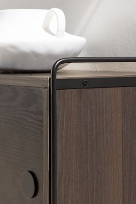 Venture Home Paris Vägghylla i Mörkbrunt Trä