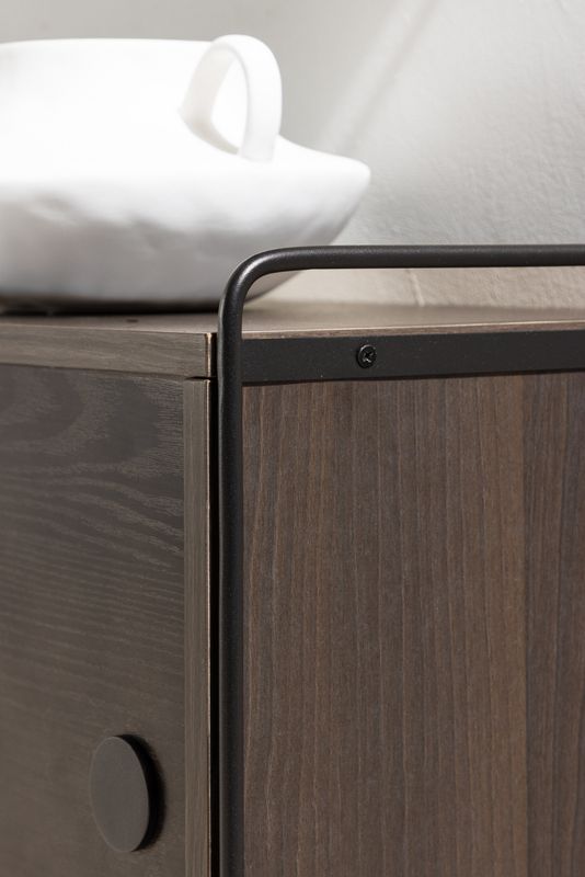 Venture Home Paris Vägghylla i Mörkbrunt Trä