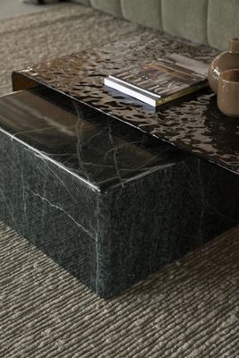 By Boo Soffbord Dice - Grön Marmor