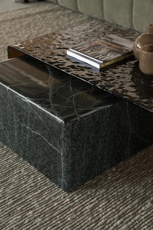 By Boo Soffbord Dice - Grön Marmor