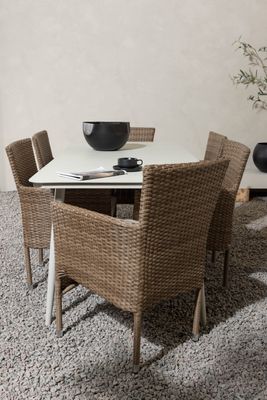 Venture Home Lina Rektangulär Matgrupp