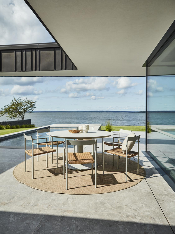 Brafab Peace Matbord Ø150 cm Ljusgrå