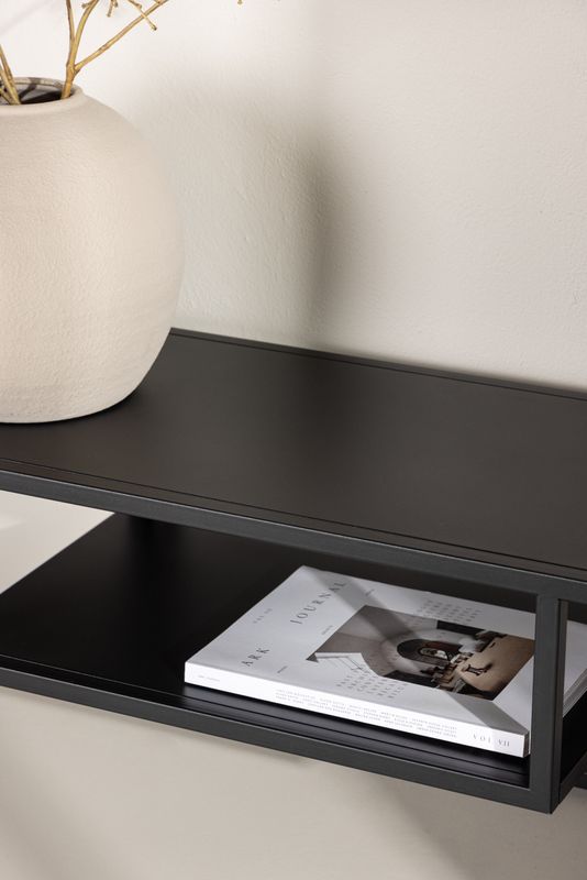 Venture Home Riverside TV-bänk i svart stål