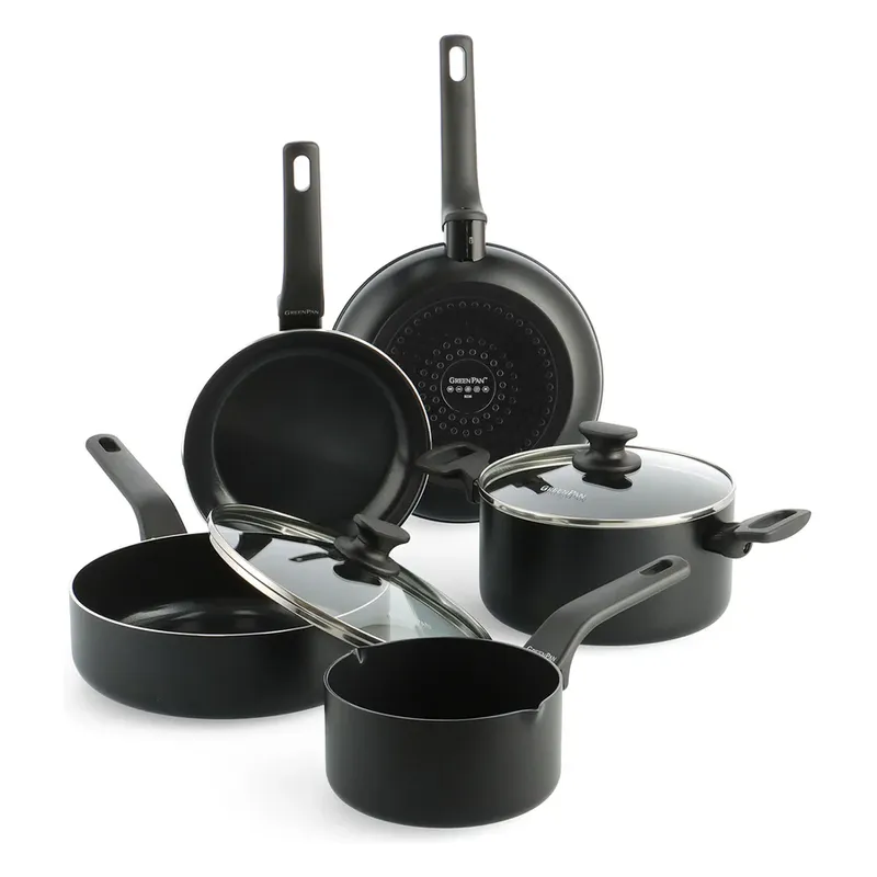 GreenPan Essence, Gryt- och stekpanneset, 5 delar, för alla spisar