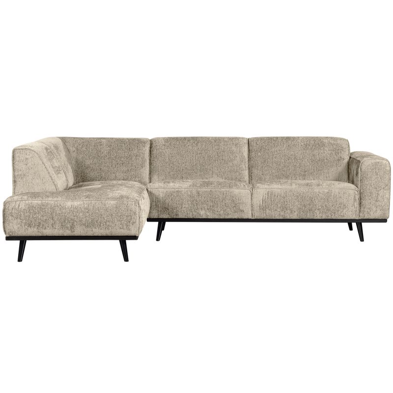 WOOOD Statement Hörnsoffa Vänster i Sammet Wheatfield