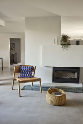 Hübsch Oblique Loungestol Natur