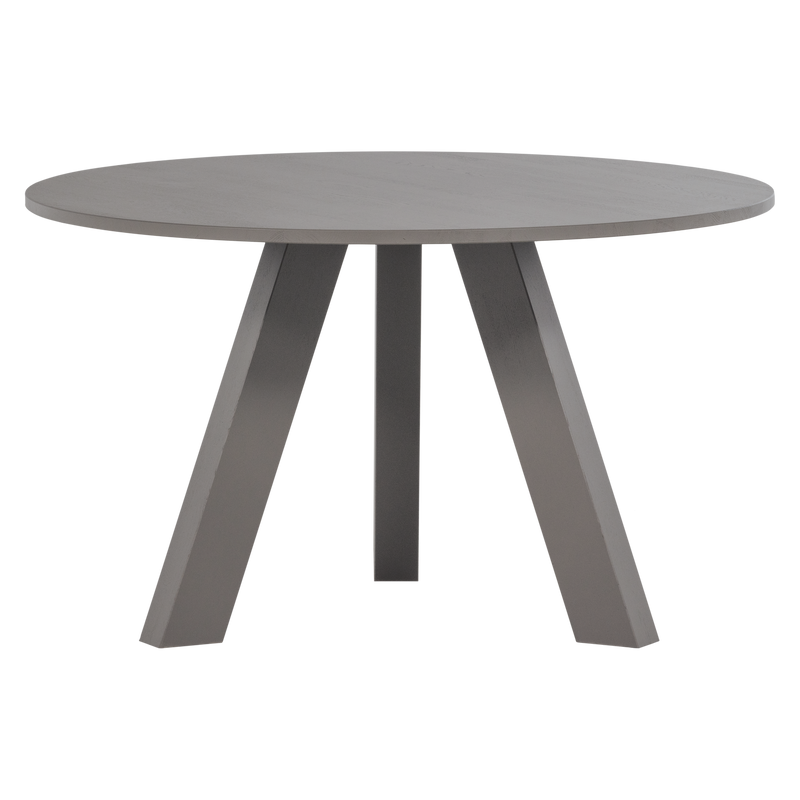 WOOOD Rhonda Rund Matbord Ø129 cm Ek Varmgrå