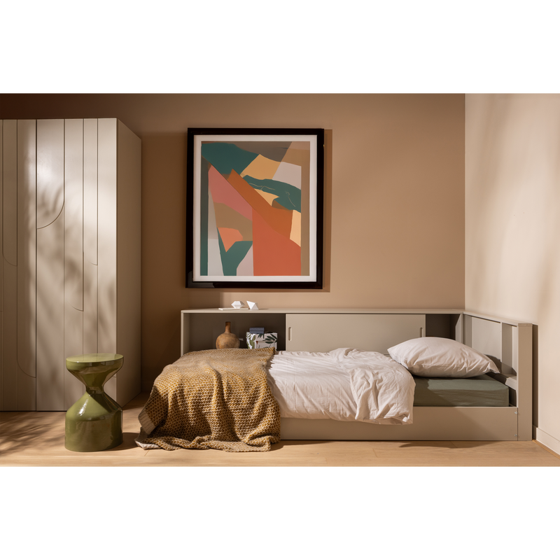 WOOOD Floyd Sidobord Metall Grön