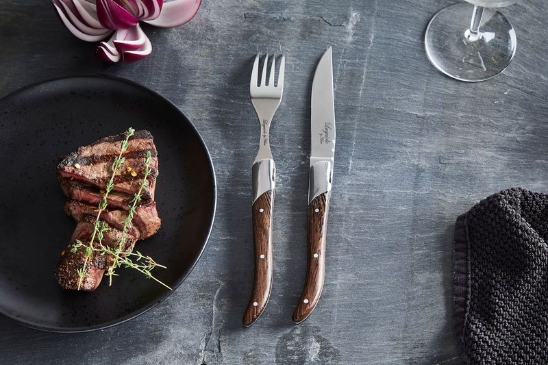 Laguiole By Hâws grillknivar 6-pack, handtag i wengéträ