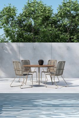 Venture Home San Vito Matgrupp med stolarna Bois