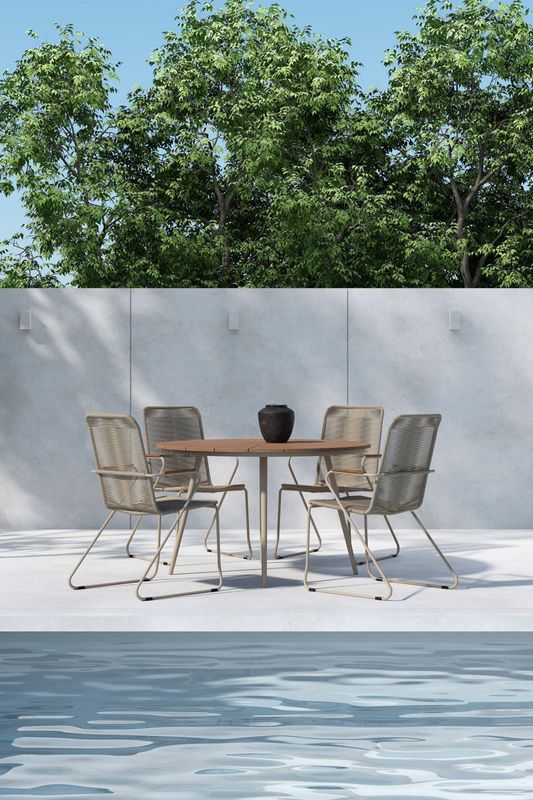 Venture Home San Vito Matgrupp med stolarna Bois