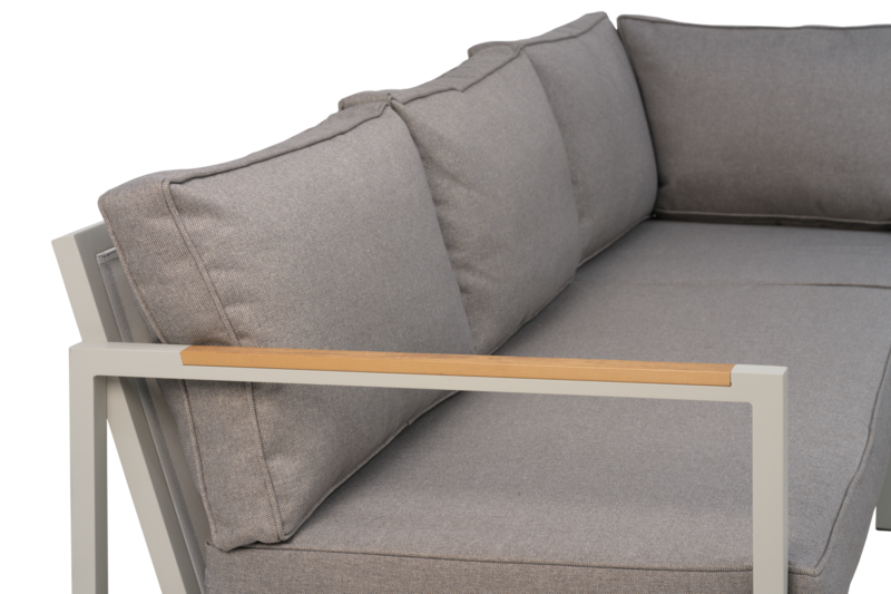 Brafab Cap Hörnsoffa Liten Light Grey / Grey