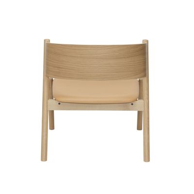 Hübsch Oblique Loungestol Natur