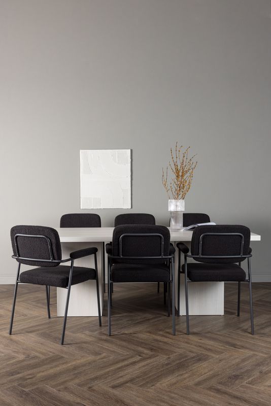 Venture Home Matgrupp Olga med stolarna Yesterday