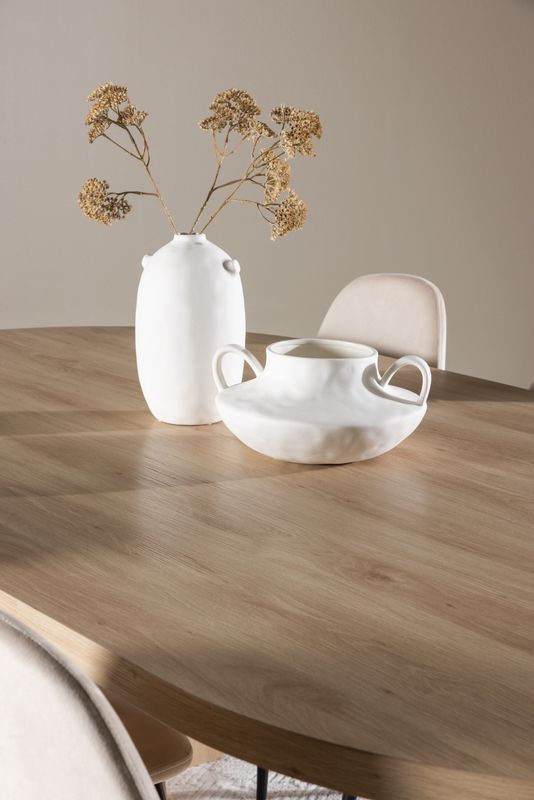 Venture Home Bootcut Matbord med Polar Matstol