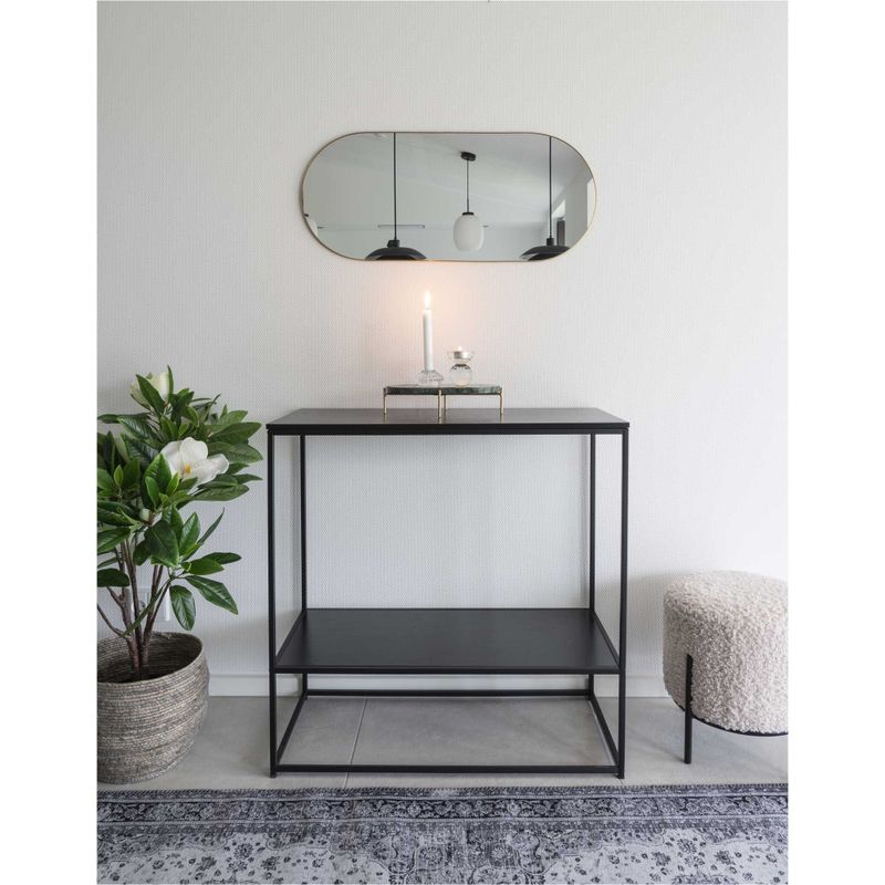 House Nordic Jersey Spegel i Mässing 35 cm