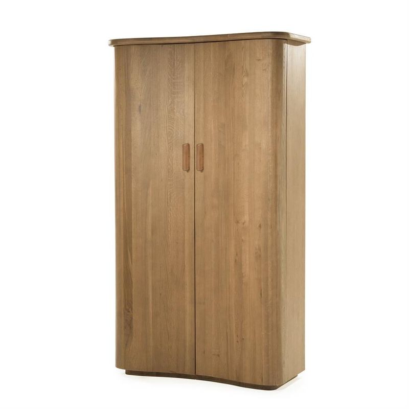 Elegant Skåp Eleonora Josh i Brun Ek