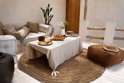 Bazar Bizar The Linen Duk - Beige - 150x250 cm