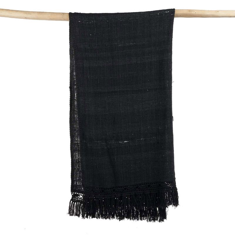 Bazar Bizar The Gypsy Pläd - Svart