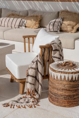 Bazar Bizar The s'il vous Plaid - Bohemian White