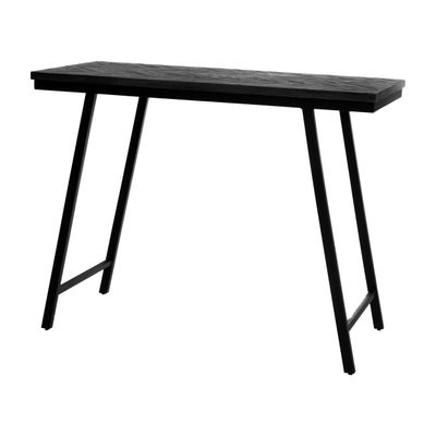 Bazar Bizar The Herringbone Högt bord - Svart - 140cm