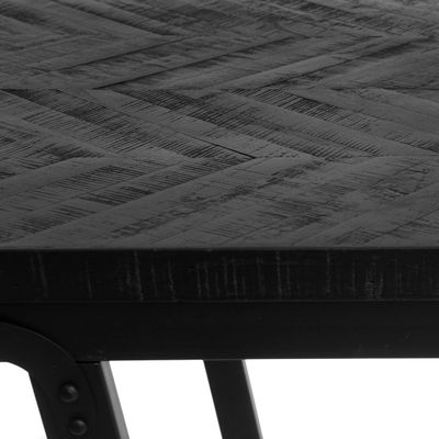 Bazar Bizar The Herringbone Högt bord - Svart - 140cm