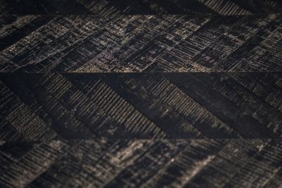 Bazar Bizar The Herringbone Högt bord - Svart - 140cm