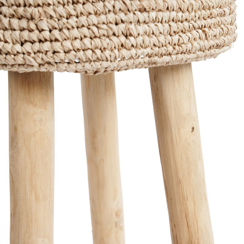 Bazar Bizar Barstol i Raffia