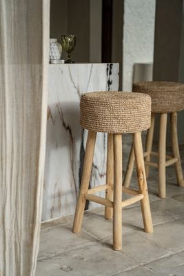 Bazar Bizar Barstol i Raffia